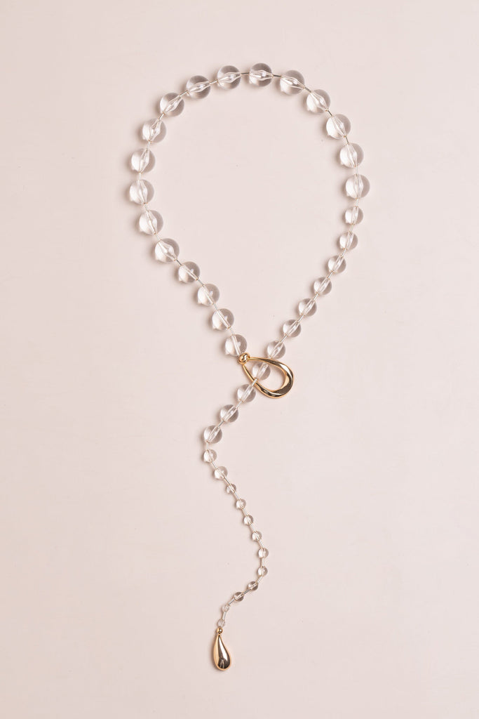 Cascading Crystal Ball Necklace - Nakamol