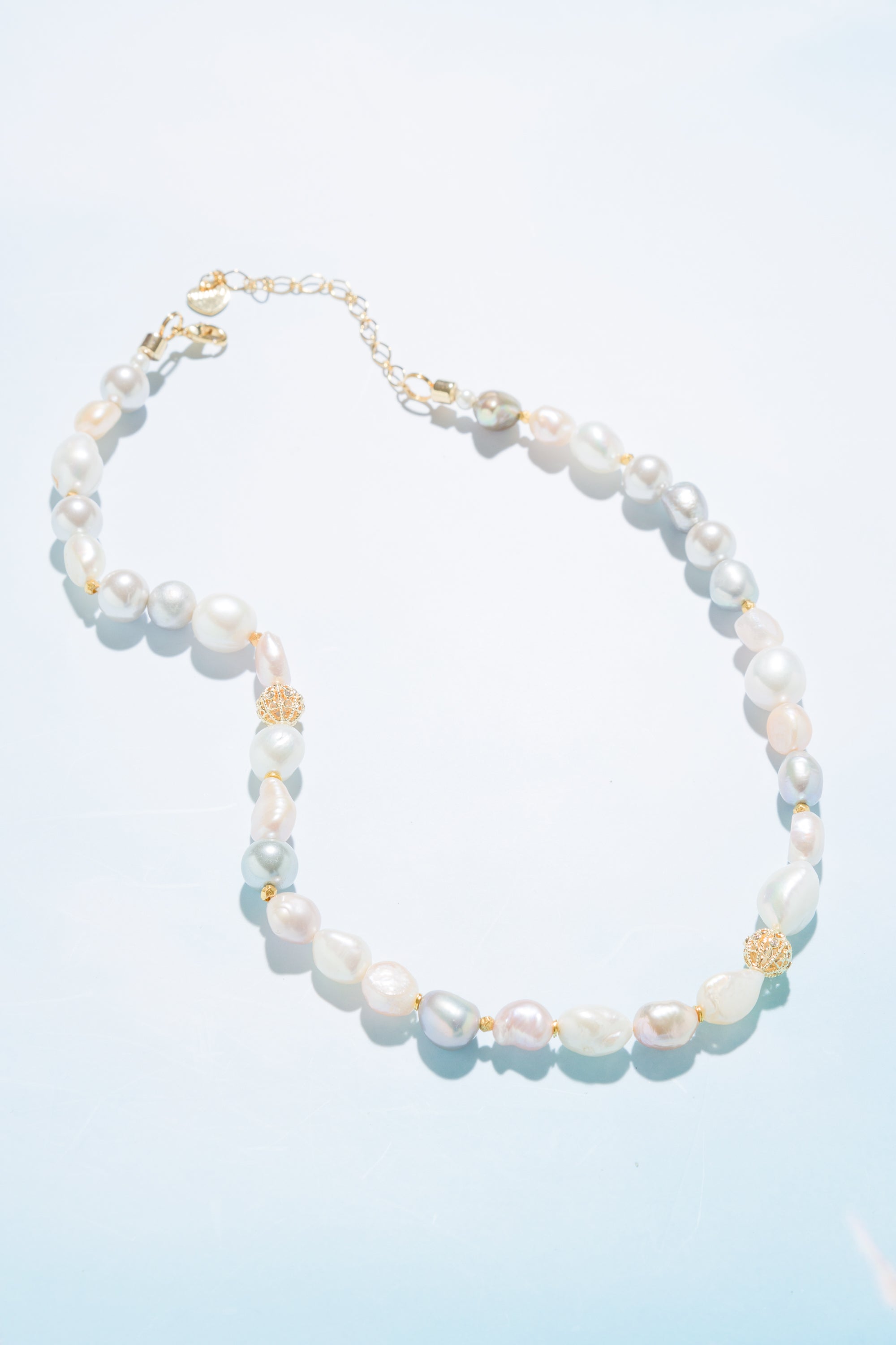 Dainty Mixed Pearl Chain – Sadie Jo Jewelry Co.